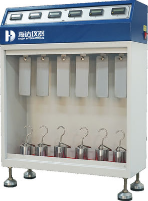 Goede prijs Elektronisch kunststofproefmachine kamertemperatuur band retentie tester 6 groepen online