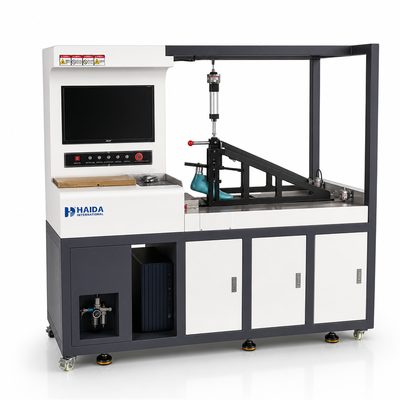 Goede prijs HAIDA Slip Resistance Tester Schoen Zool Wrijvingscoëfficiënt Testmachine ISO 13287 ASTM F2913 Schoen Testapparatuur Online